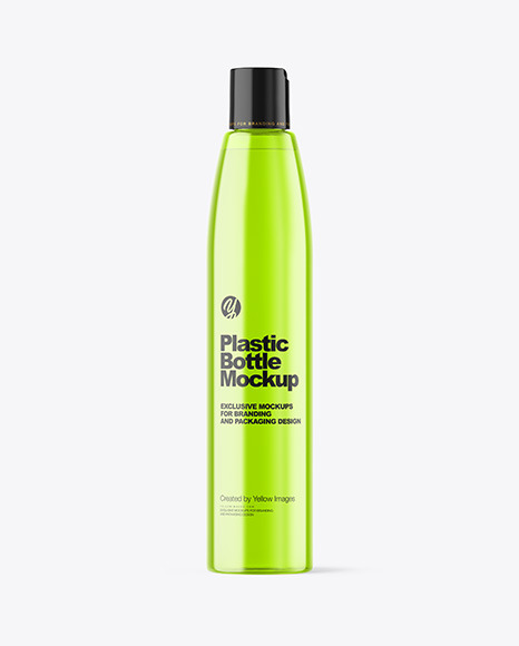 Color Plastic Bottle Mockup PSD #2