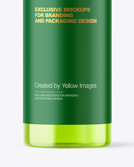Color Plastic Bottle Mockup PSD #6