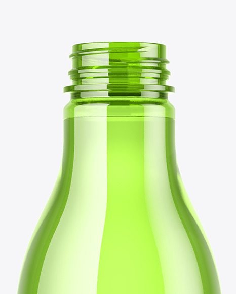 Colored Plastic Bottle Mockup PSD #1