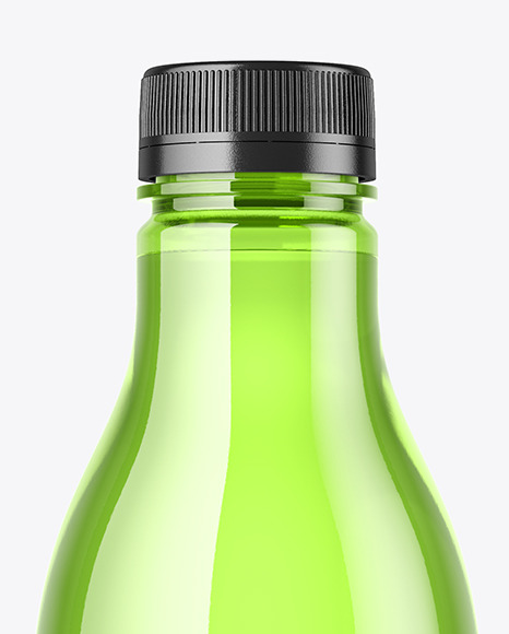 Colored Plastic Bottle Mockup PSD #6