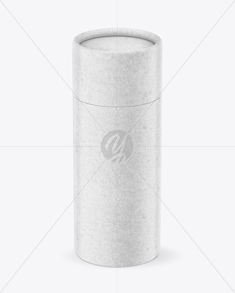 Kraft Paper Tube Mockup PSD #3
