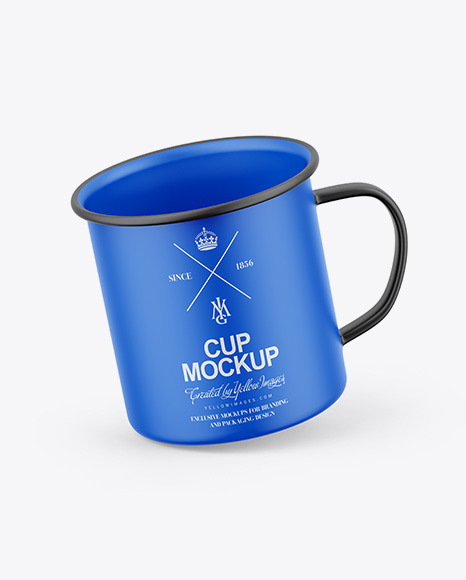 Matte Cup Mockup PSD #2