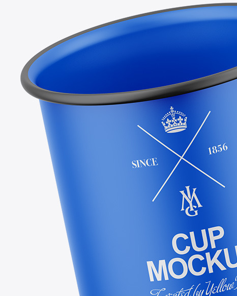 Matte Cup Mockup PSD #3