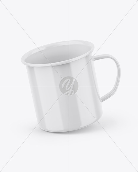 Glossy Cup Mockup PSD #3