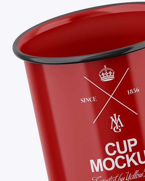 Glossy Cup Mockup PSD #2