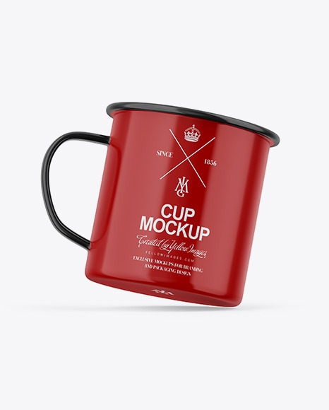 Glossy Cup Mockup PSD #2