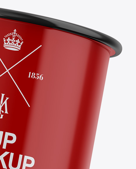 Glossy Cup Mockup PSD #4