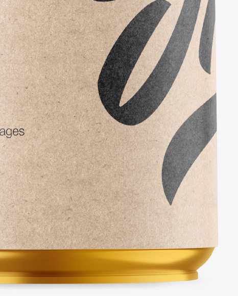 Metallic Plastic Jar Mockup PSD #6