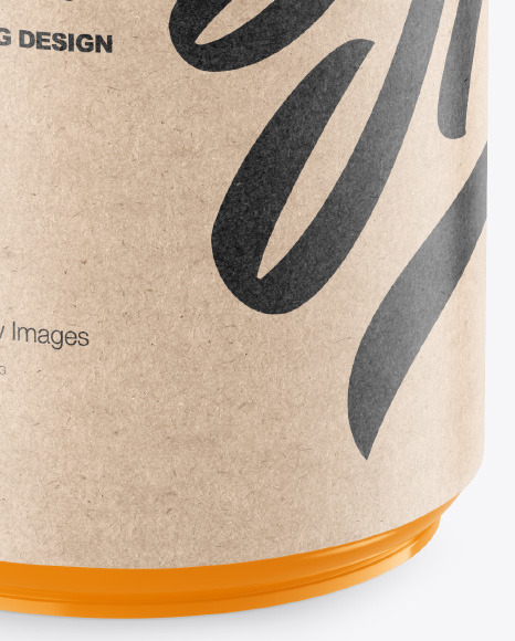 Glossy Plastic Jar Mockup PSD #6