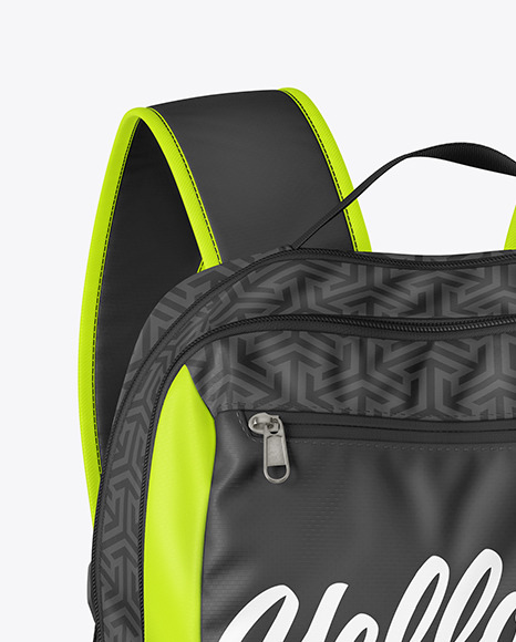 Download Backpack Mockup In Apparel Mockups On Yellow Images Object Mockups