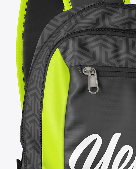 Download Backpack Mockup In Apparel Mockups On Yellow Images Object Mockups