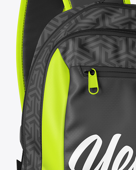 Download Backpack Mockup In Apparel Mockups On Yellow Images Object Mockups