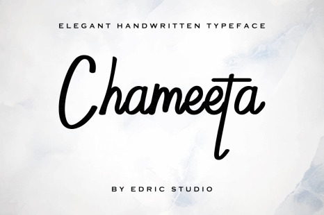 Chameeta Handwritten Font