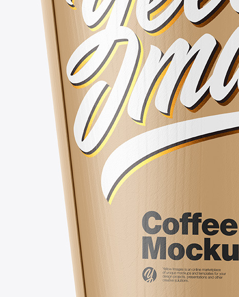 Glossy Coffee Cup w  Holder Mockup PSD #7