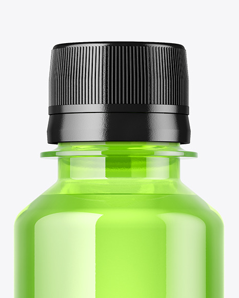 Colored Plastic Bottle Mockup PSD #6