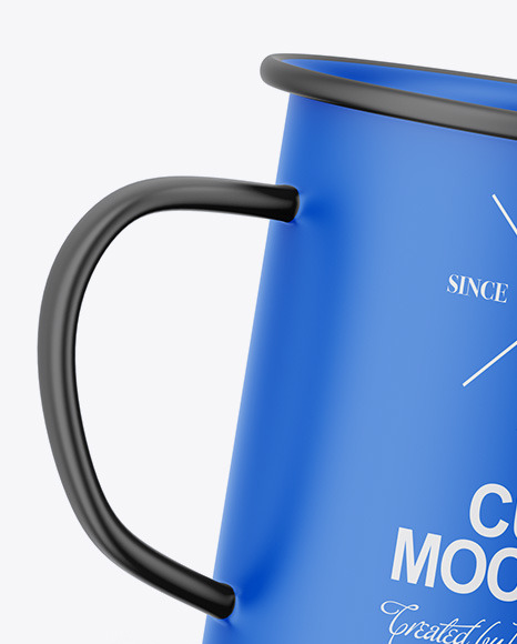 Matte Cup Mockup PSD #2