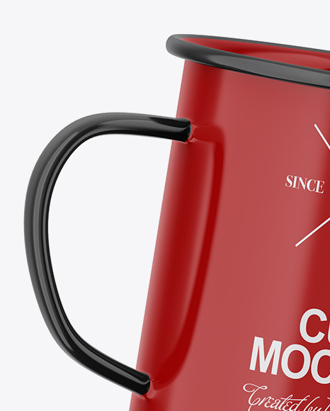 Glossy Cup Mockup PSD #2