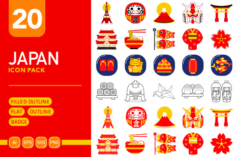 Japan Icon Pack