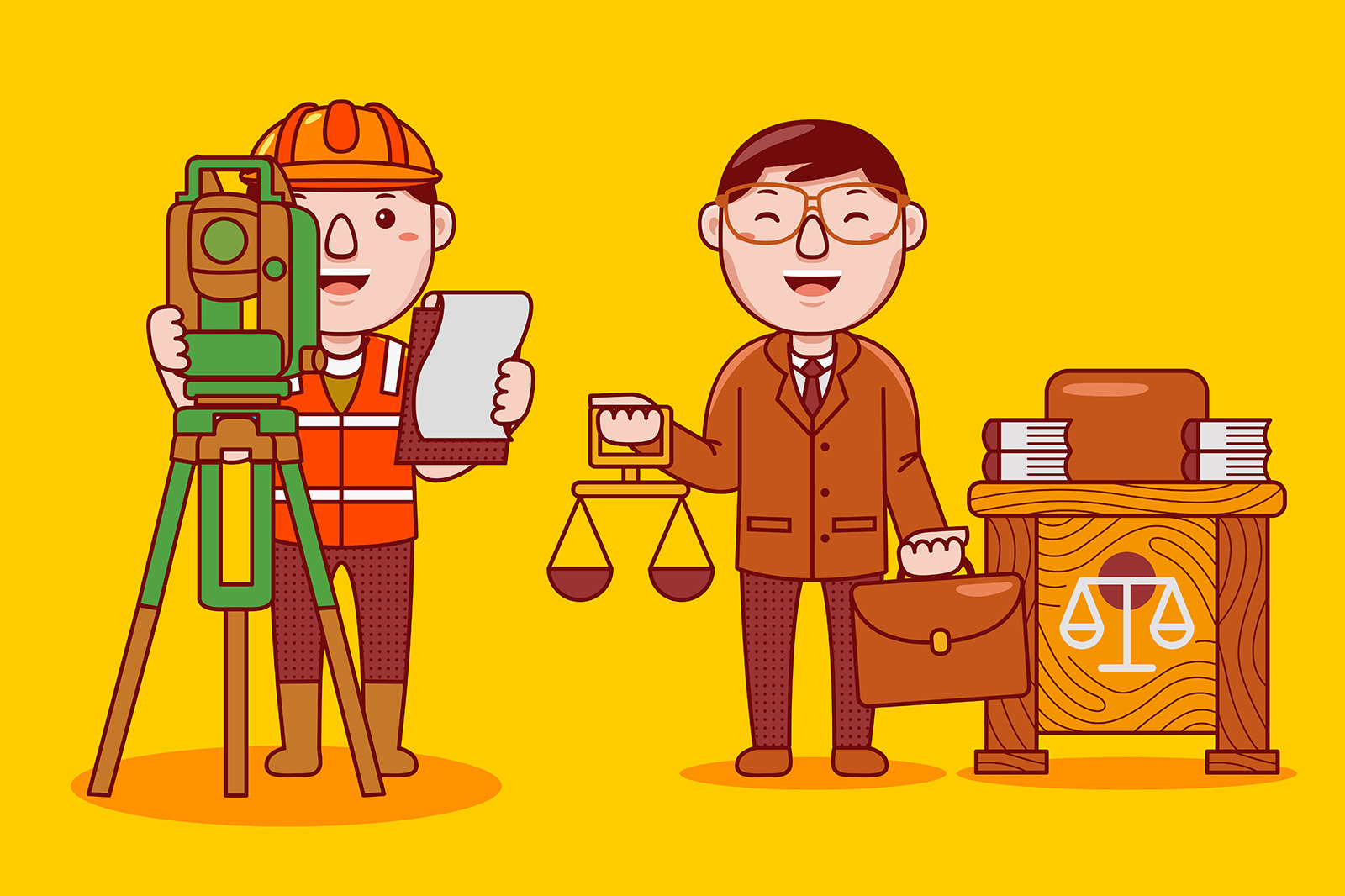 Cute Man Profession Vector Graphic Set 03