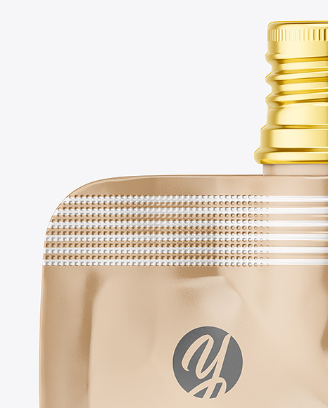 Glossy Plastic Doy Pack Mockup PSD #1