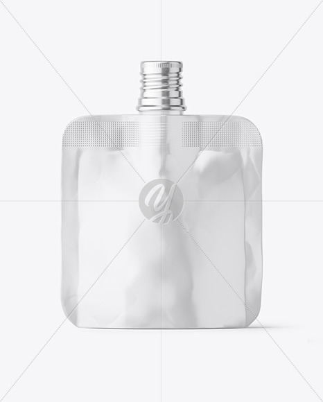 Glossy Plastic Doy Pack Mockup PSD #3