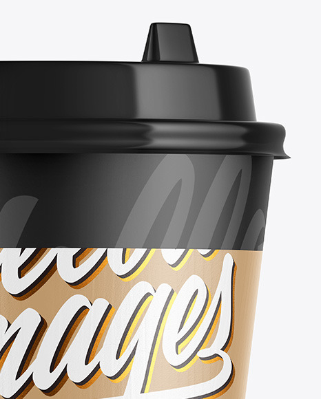 Download Matte Coffee Cup w/ Holder Mockup in Cup & Bowl Mockups on ...