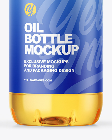 Sunflower Oil Bottle Mockup - Free Download Images High Quality PNG, JPG