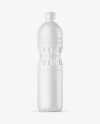 Matte Plastic Bottle Mockup