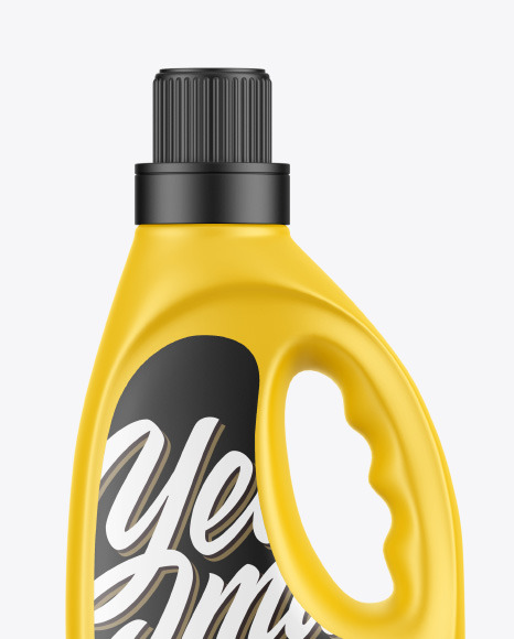 Cleaning Agent Bottle Mockup PSD #2