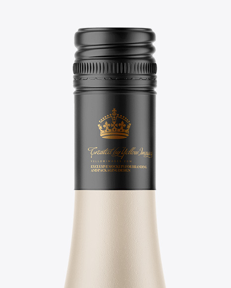 Ceramic Wine Bottle with Screw Cap Mockup PSD #2