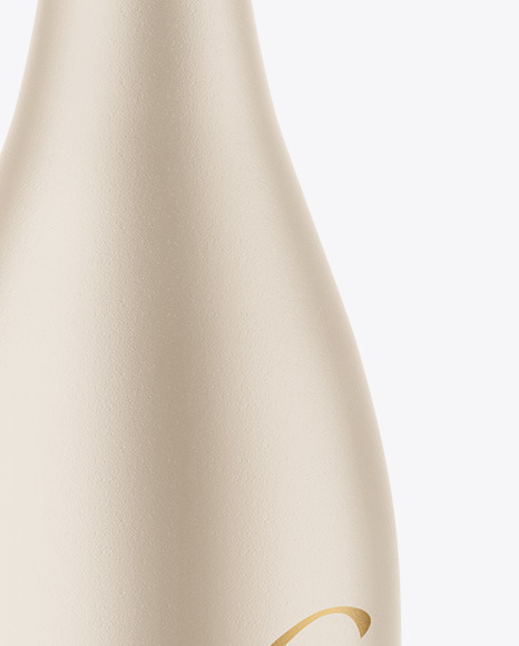 Ceramic Wine Bottle with Screw Cap Mockup PSD #1