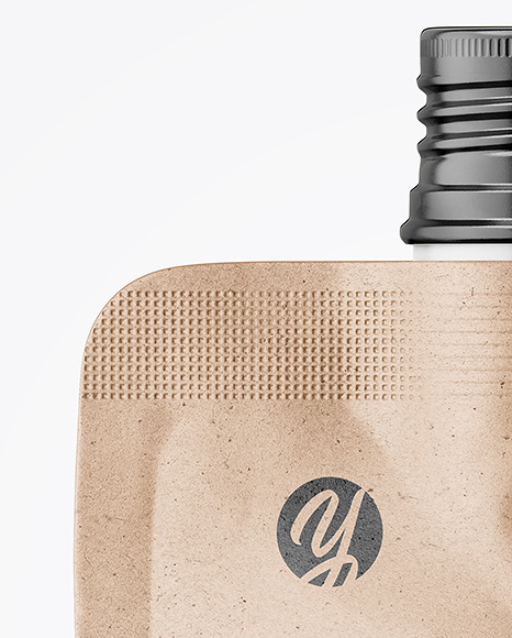 Kraft Paper Doy Pack Mockup PSD #1