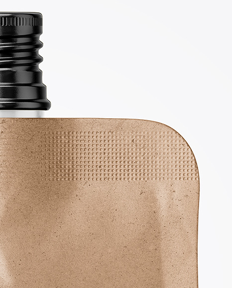 Kraft Paper Doy Pack Mockup PSD #6