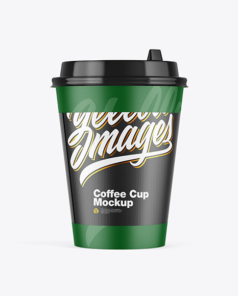 Paper Coffee Cup w  Holder Mockup PSD #2
