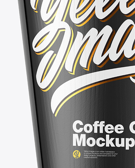Paper Coffee Cup w  Holder Mockup PSD #6
