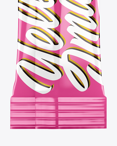 Glossy Stick Sachet Mockup PSD #1