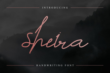 Sheira Signature Font