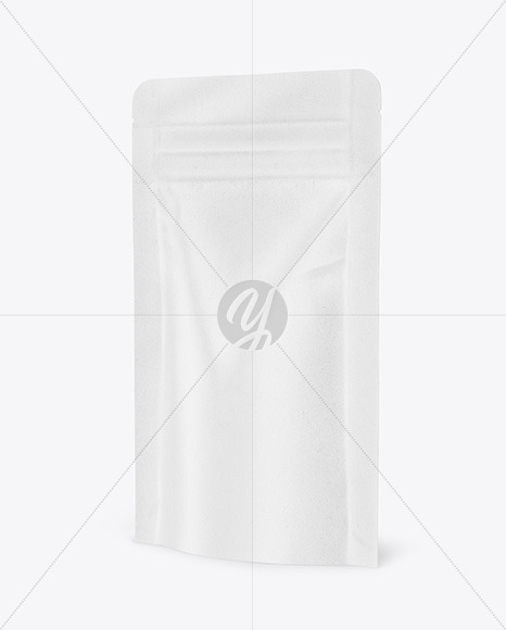 Kraft Stand Up Pouch Mockup PSD #3