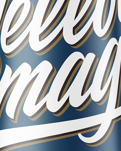 Matte Plastic Bottle Mockup PSD #1