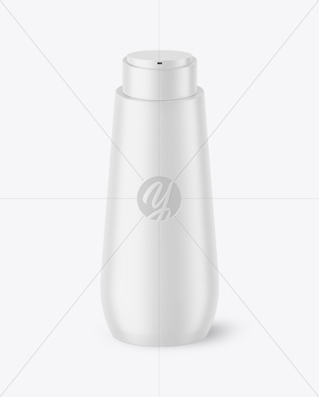 Matte Plastic Bottle Mockup PSD #3