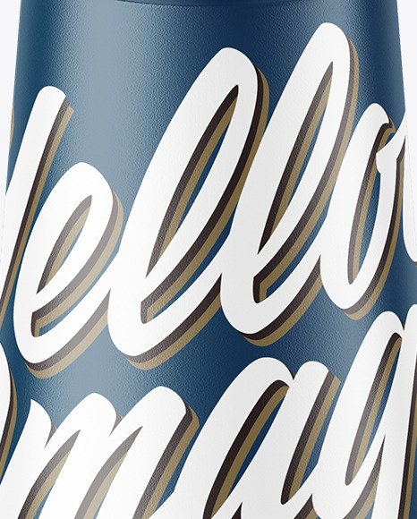 Matte Plastic Bottle Mockup PSD #2