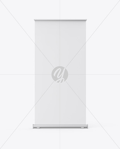 Roll up Banner Mockup PSD #3
