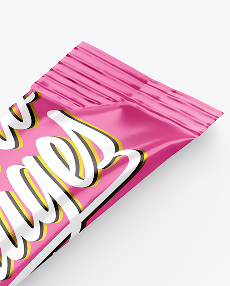 Glossy Stick Sachet Mockup PSD #2