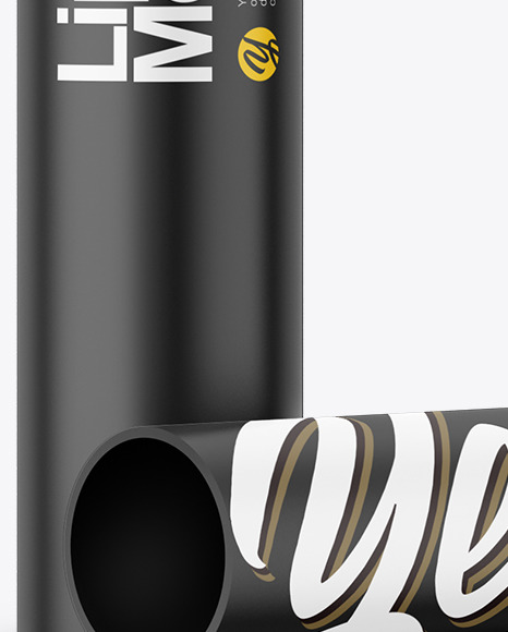 Matte Lipstick Pencil Mockup PSD #2