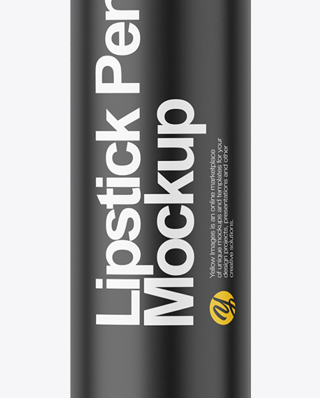 Download Matte Lipstick Pencil Mockup In Packaging Mockups On Yellow Images Object Mockups