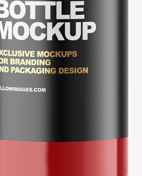 Glossy Cosmetic Bottle Mockup PSD #6