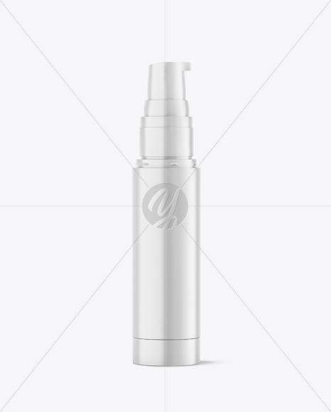 Matte Cosmetic Bottle Mockup PSD #1