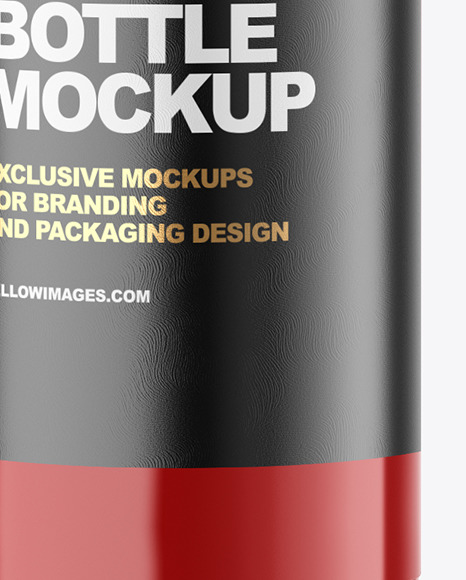 Matte Cosmetic Bottle Mockup PSD #5