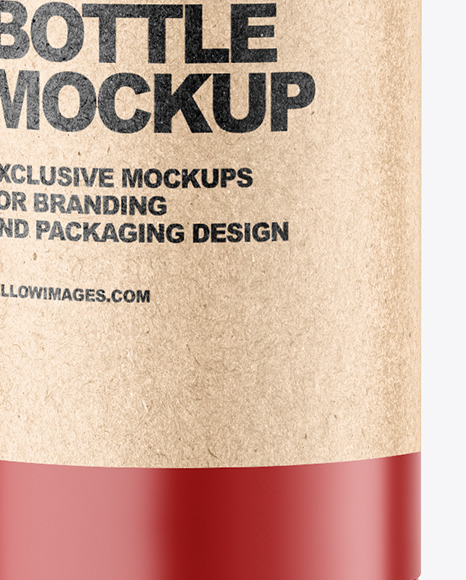 Matte Cosmetic Bottle Mockup PSD #7