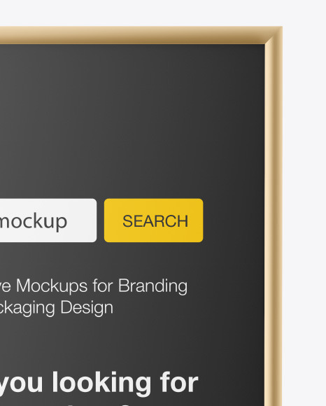 Metallic Street Stand Mockup PSD #2